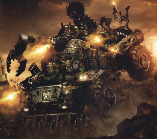 Warhammer 40,000: Dawn of War - Расы и фракции Warhammer 40,000: Зеленокожие (часть II - орудия труда и смертоубийства)