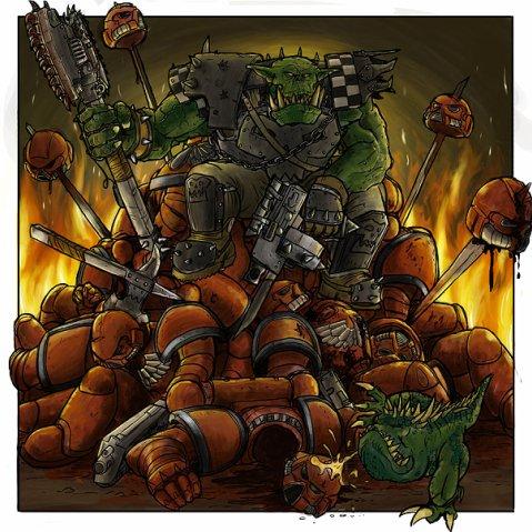 Warhammer 40,000: Dawn of War - Расы и фракции Warhammer 40,000: Зеленокожие (часть II - орудия труда и смертоубийства)